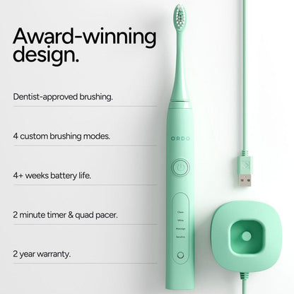 ORDO MINT SONIC+ ELECTRIC TOOTHBRUSH Nak Health and Beauty