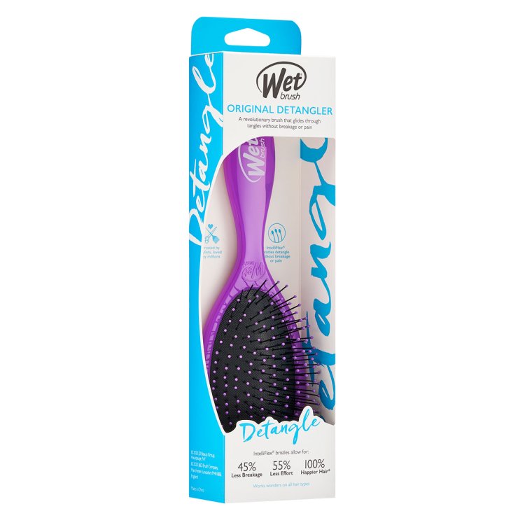 WETBRUSH ORIGINAL DETANGLER PURPLE Nak Health and Beauty