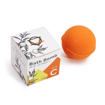Vitamin C Infused Bath Bomb with Essential Oils Nak Health and Beauty