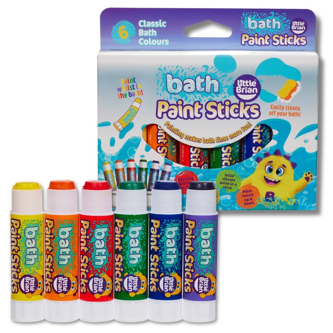 Little Brian Bath Paint Sticks Nak Health and Beauty