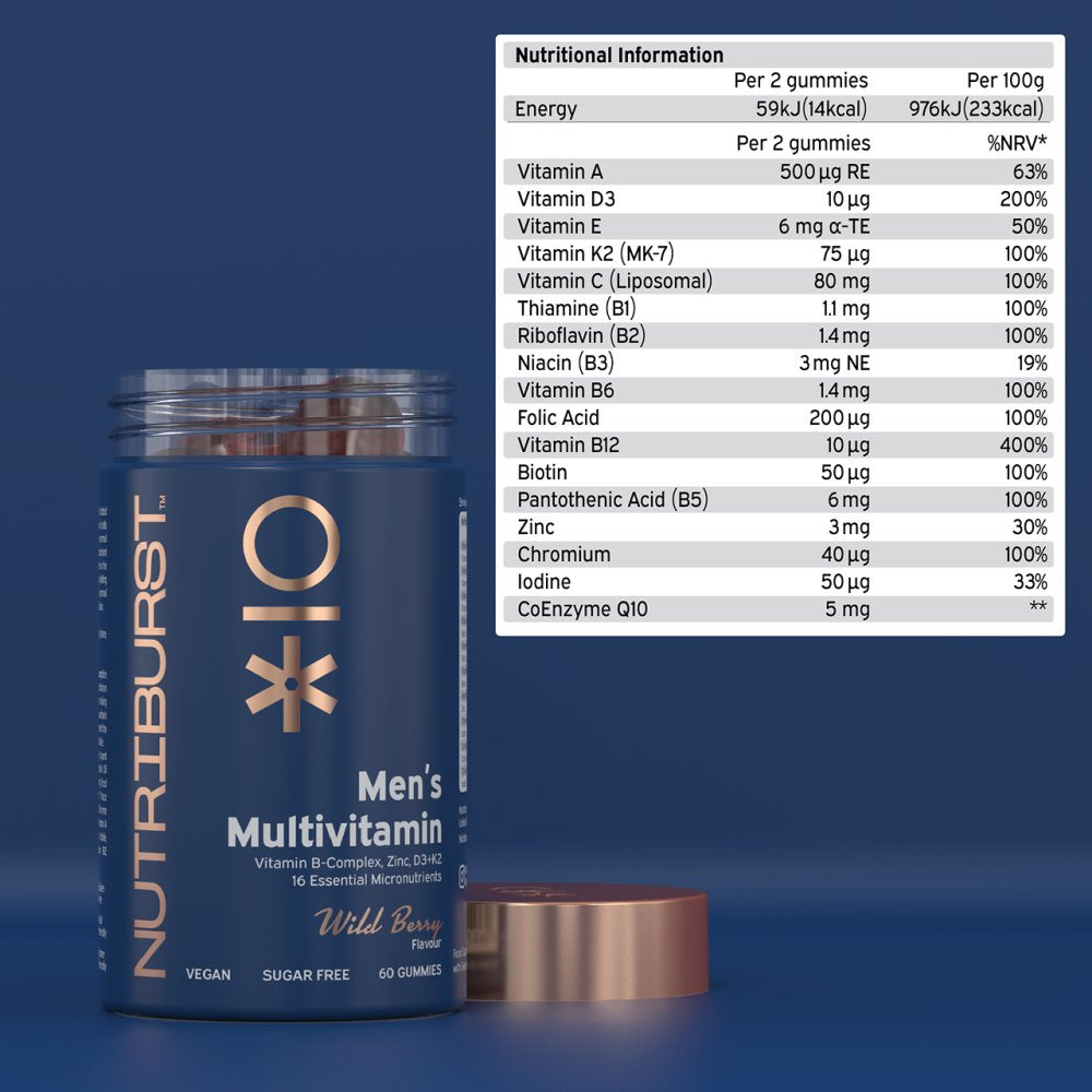 MEN'S MULTIVITAMIN 60S Nak Health and Beauty