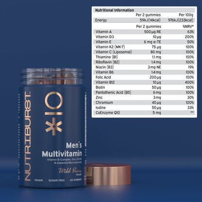 MEN'S MULTIVITAMIN 60S Nak Health and Beauty