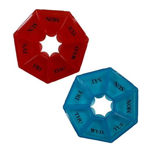 Life Seven Day Circular Pill Box Nak Health and Beauty