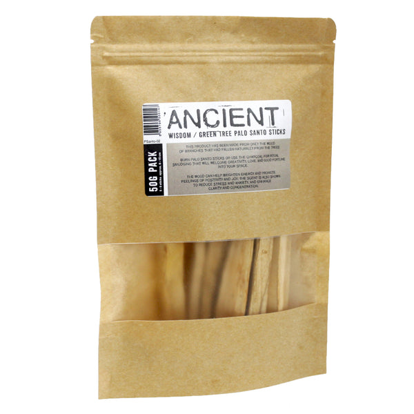50g Green Tree Palo Santo Sticks