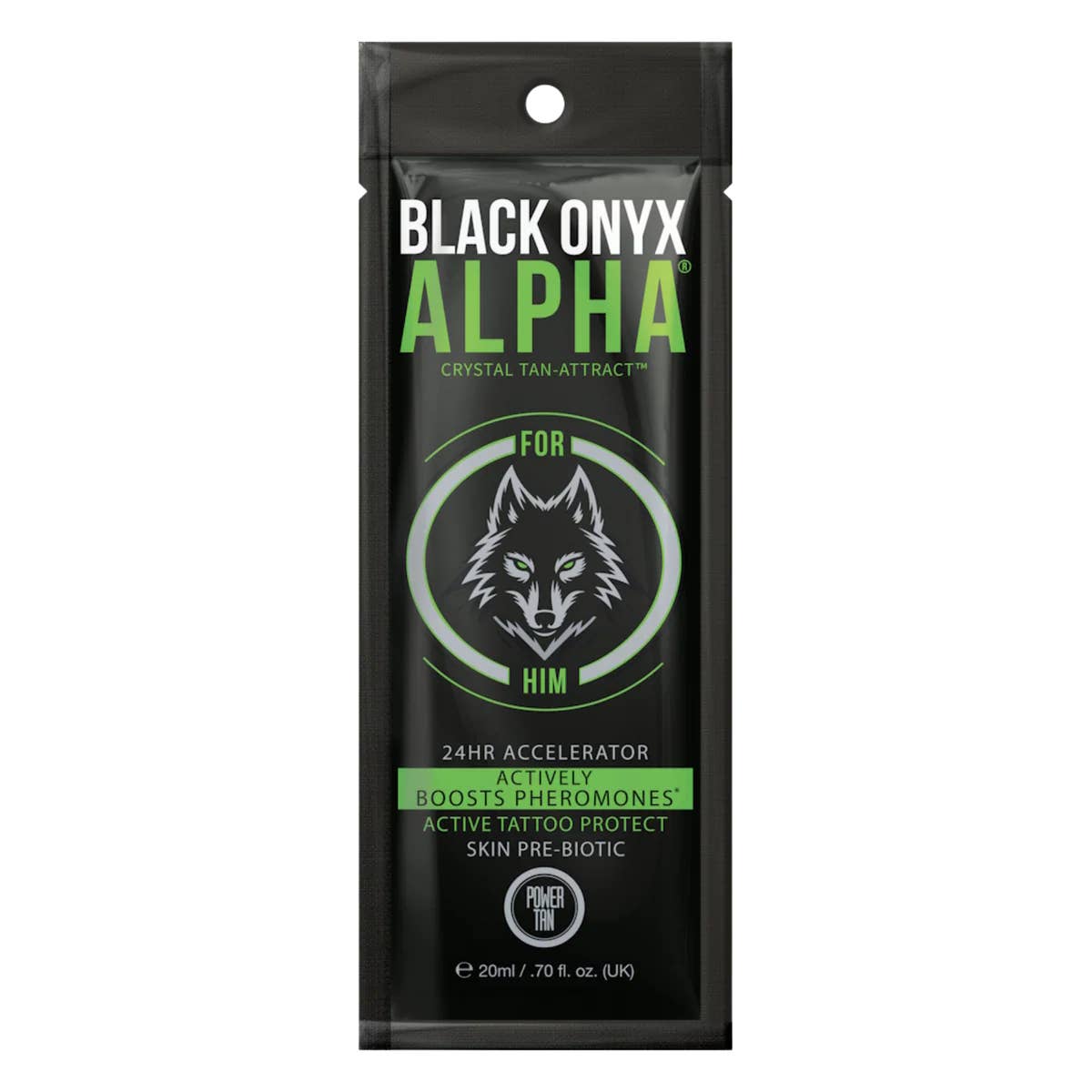 Power Tan Black Onyx Alpha 24 Hour Tanning Accelerator Sachet 20ml Nak Health and Beauty
