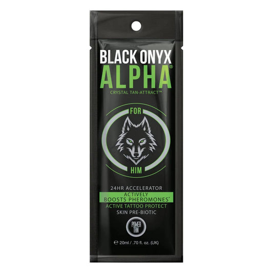 Power Tan Black Onyx Alpha 24 Hour Tanning Accelerator Sachet 20ml Nak Health and Beauty