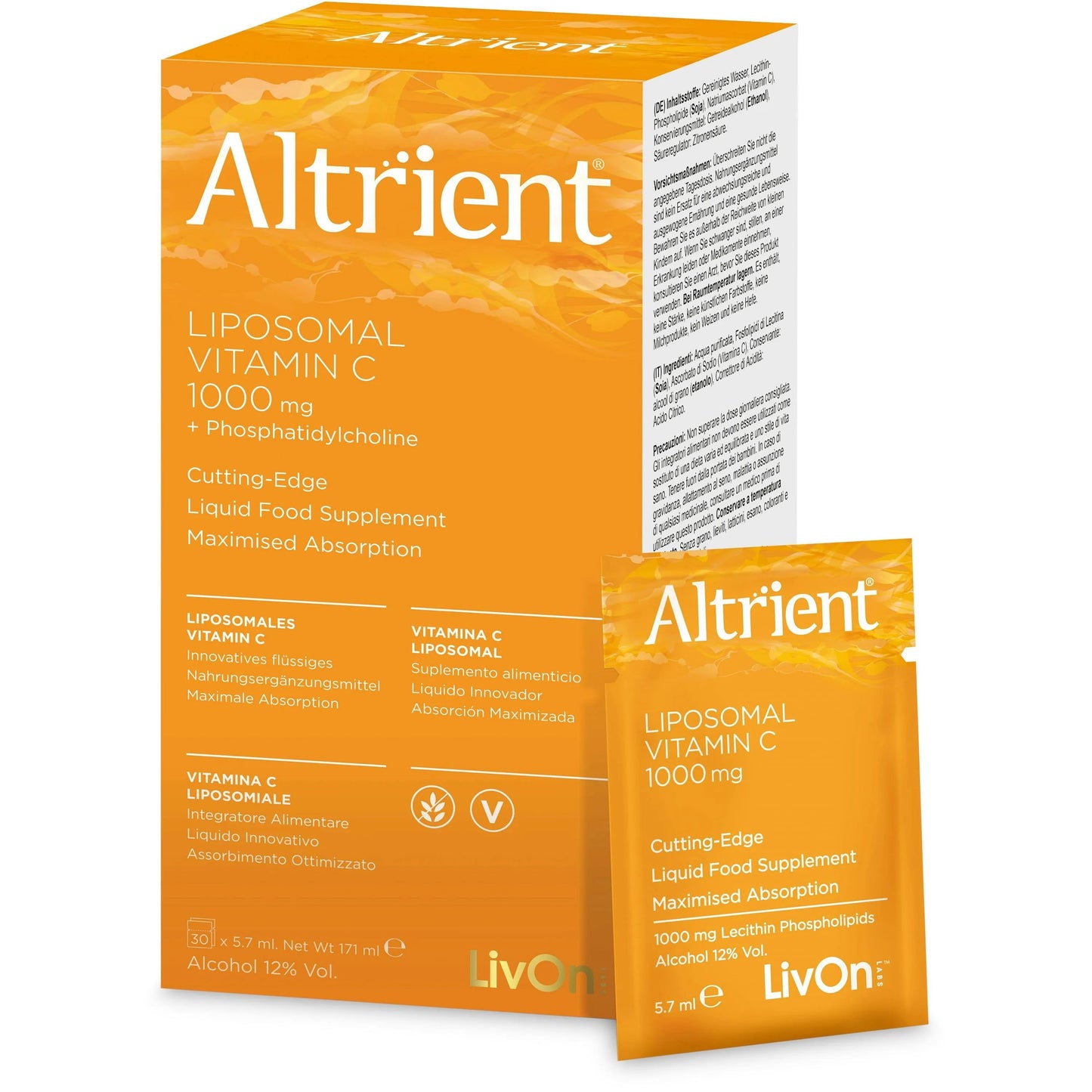 2 PACK Altrient C Liposomal Vitamin C Nak Health and Beauty