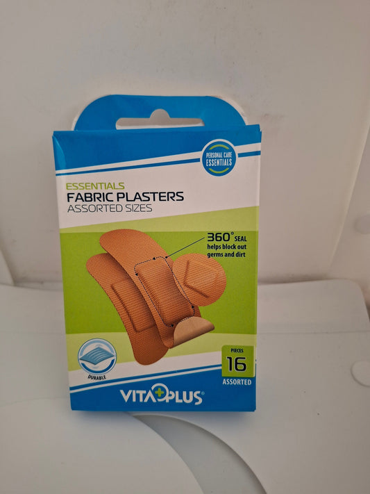 Vitaplus Fabric Plasters Assorted Sizes Nak Health and Beauty