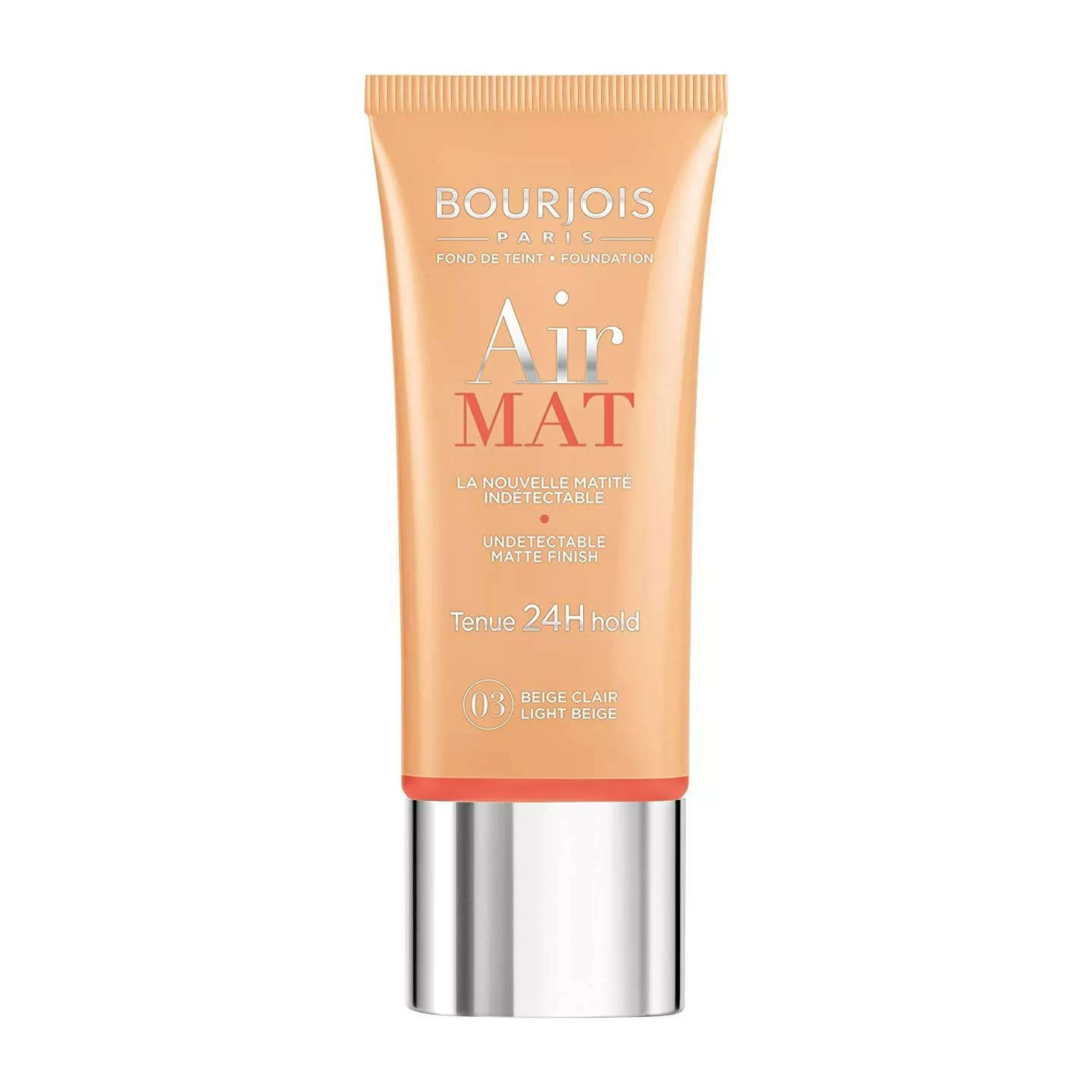 Bourjois Air Mat 24H Foundation 03 Light Beige Nak Health and Beauty