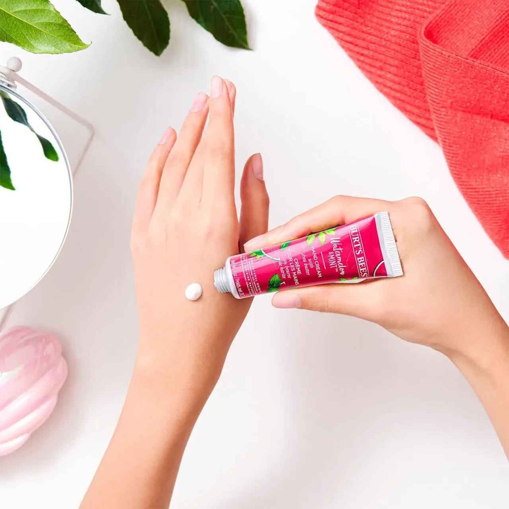 BURT'S BEES HANDCREAM WATERMELON AND MINT 28.3G Nak Health and Beauty