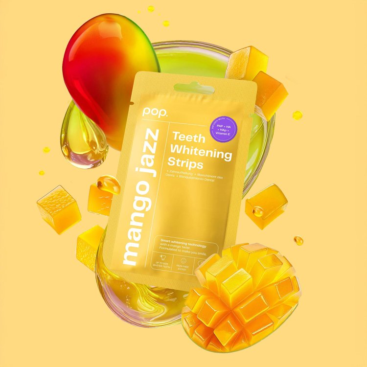 POP WHITENING STRIPS MANGO JAZZ Nak Health and Beauty