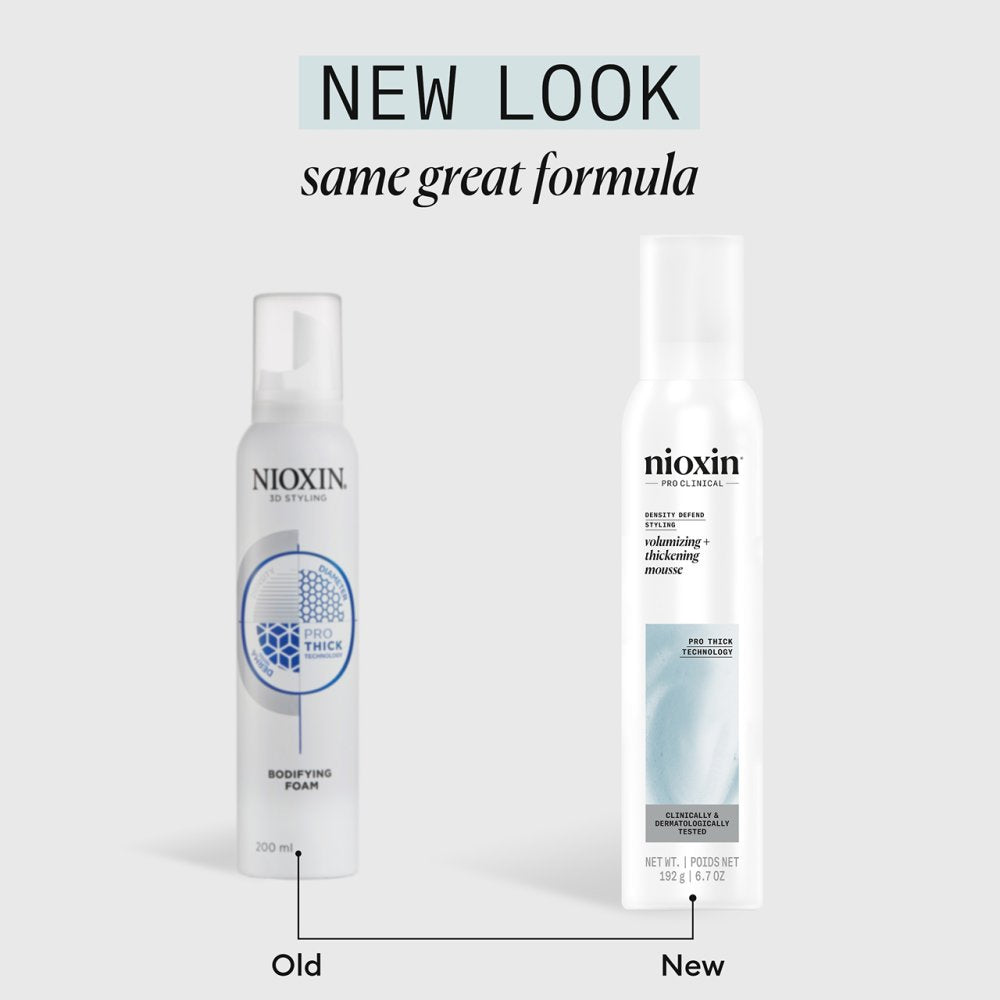 Nioxin volumising mousse 200ml Nak Health and Beauty