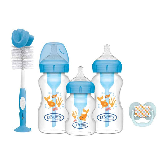 DR BROWN"S OPTIONS + GIFT SET BLUE Nak Health and Beauty