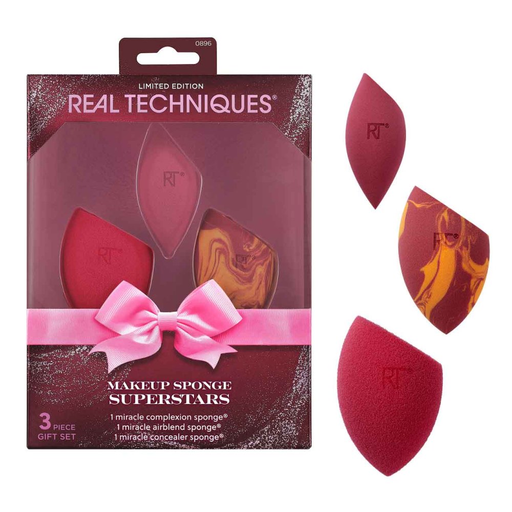REAL TECHNIQUES MAKEUP SPONGE SUPERSTARS SET Nak Health and Beauty