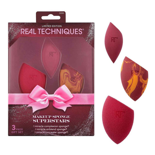 REAL TECHNIQUES MAKEUP SPONGE SUPERSTARS SET Nak Health and Beauty
