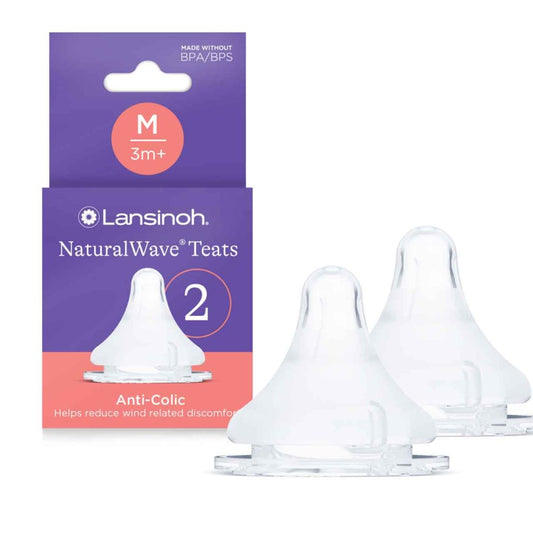 Lansinoh MEDIUM FLOW TEAT 2PK Nak Health and Beauty