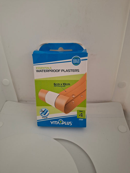 Water Proof Plasters 6cmx10cm Nak Health and Beauty