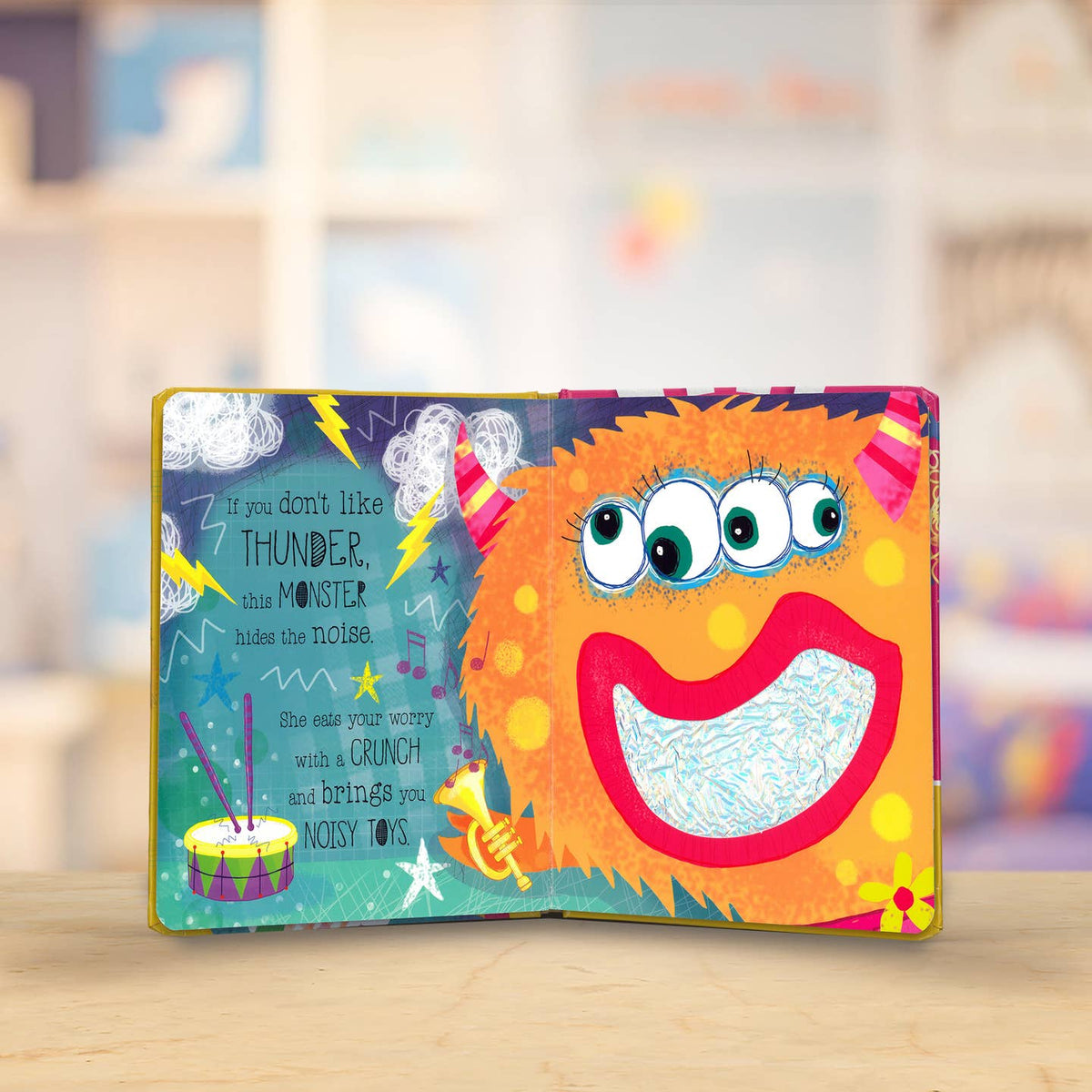 The Very Hungry Worry Monsters - Touch and Feel Board Book Nak Health and Beauty