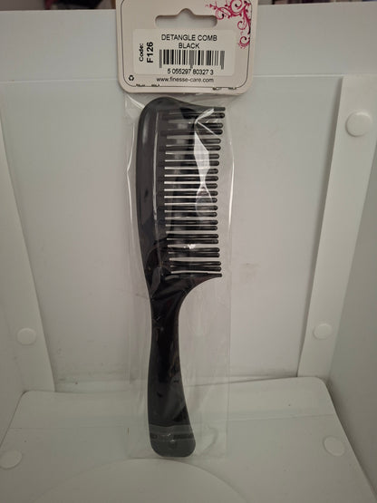 Finesse  Detangle Comb Black Nak Health and Beauty