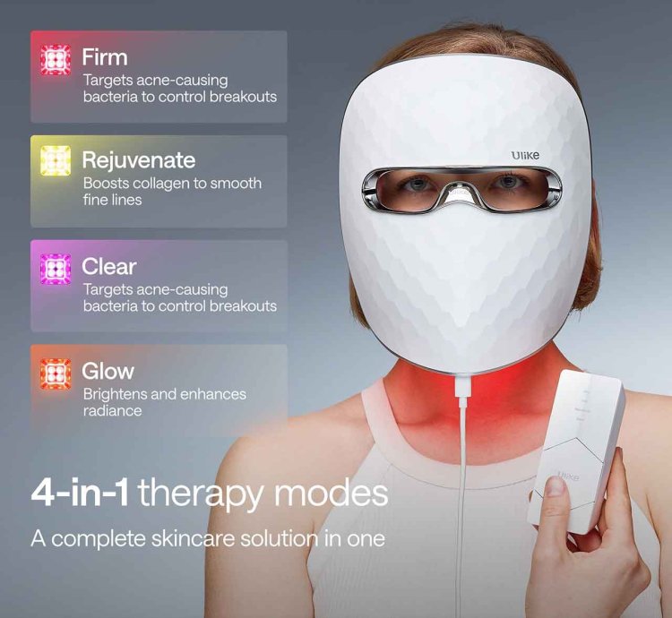 ULIKE REGLOW LED FACE MASK WHITE Nak Health and Beauty