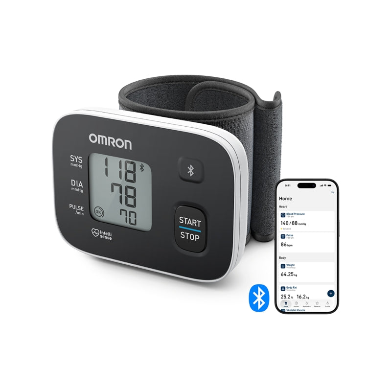 OMRON RS3 INTELLI IT WRIST BLOOD PRESSURE MONITOR Nak Health and Beauty