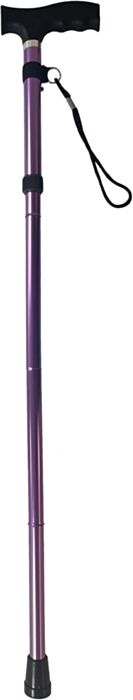Life Healthcare Walking Stick Folding/Adjustable- Purple Nak Health and Beauty