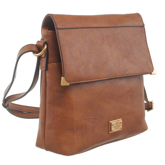 Small Bucket Crossbody Bag with Back Zip Pocket Nak Health and Beauty