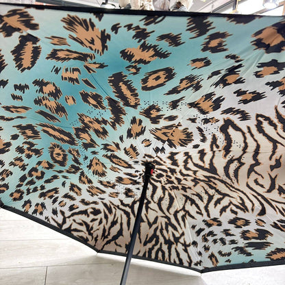 Wild Oasis Bold Leopard Print Reversable Umbrella F917 Nak Health and Beauty