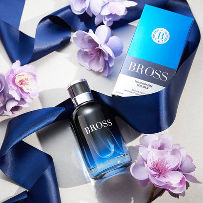 Mens Cologne Bross 3.4oz Eau De Parfum Spray, Masculine Mist Nak Health and Beauty