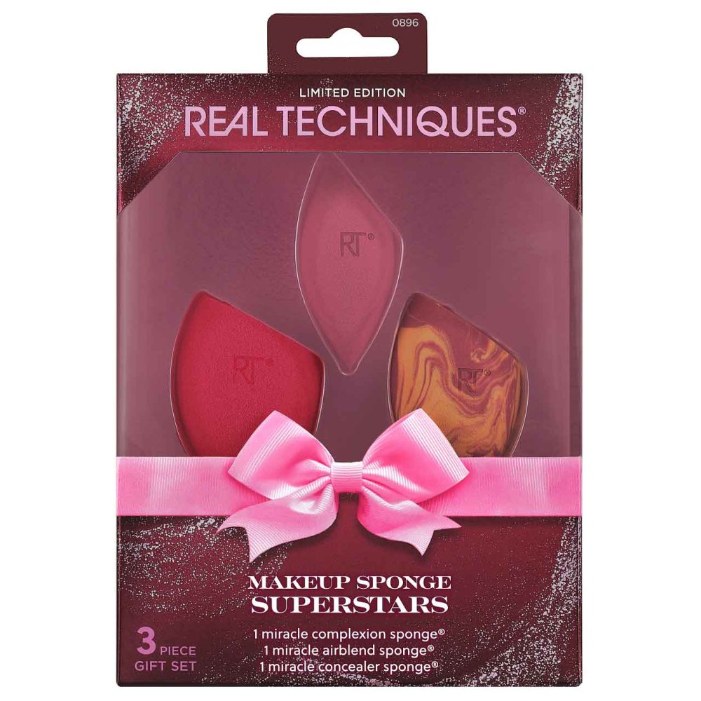 REAL TECHNIQUES MAKEUP SPONGE SUPERSTARS SET Nak Health and Beauty