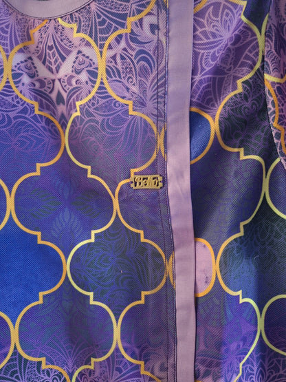 Womens African Print Shorts with Short Sleeve Top Large Nak Health and Beauty