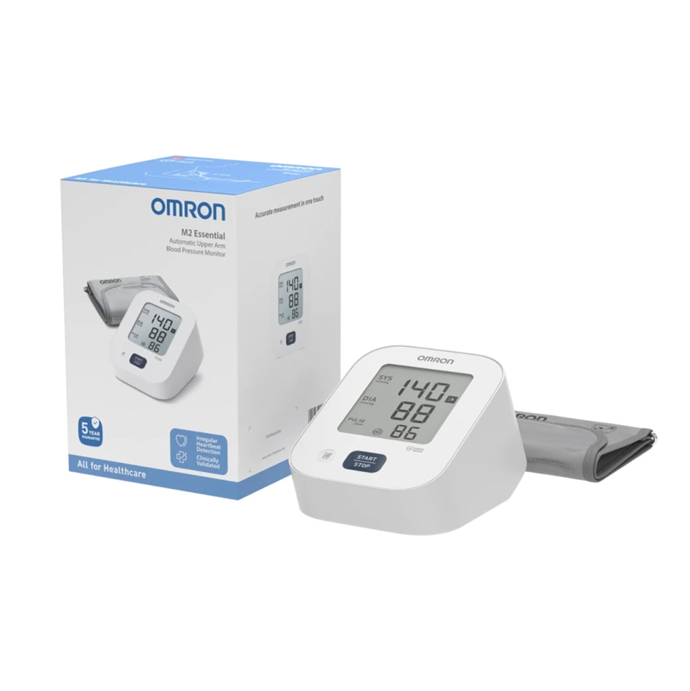 OMRON M2 ESSENTIAL UPPER ARM BLOOD PRESSURE MONITOR Nak Health and Beauty