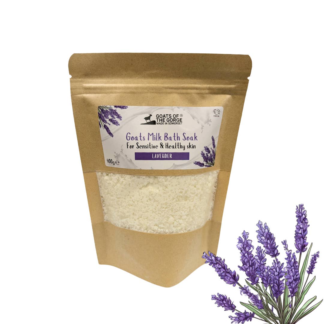 Goats Milk Bath Soak Lavender 360g Nak Health and Beauty