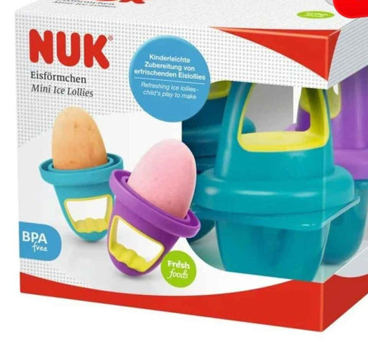 Nuk ICE LOLLY MOULDS Nak Health and Beauty