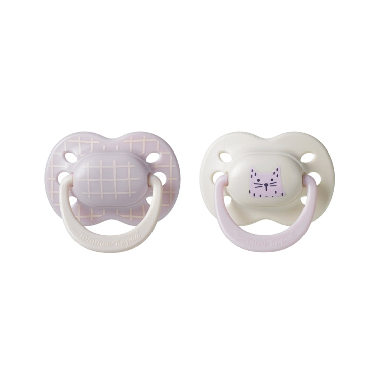 2X 0-6M ULTIMATE FIT SOOTHER GIRL DECORATED Nak Health and Beauty