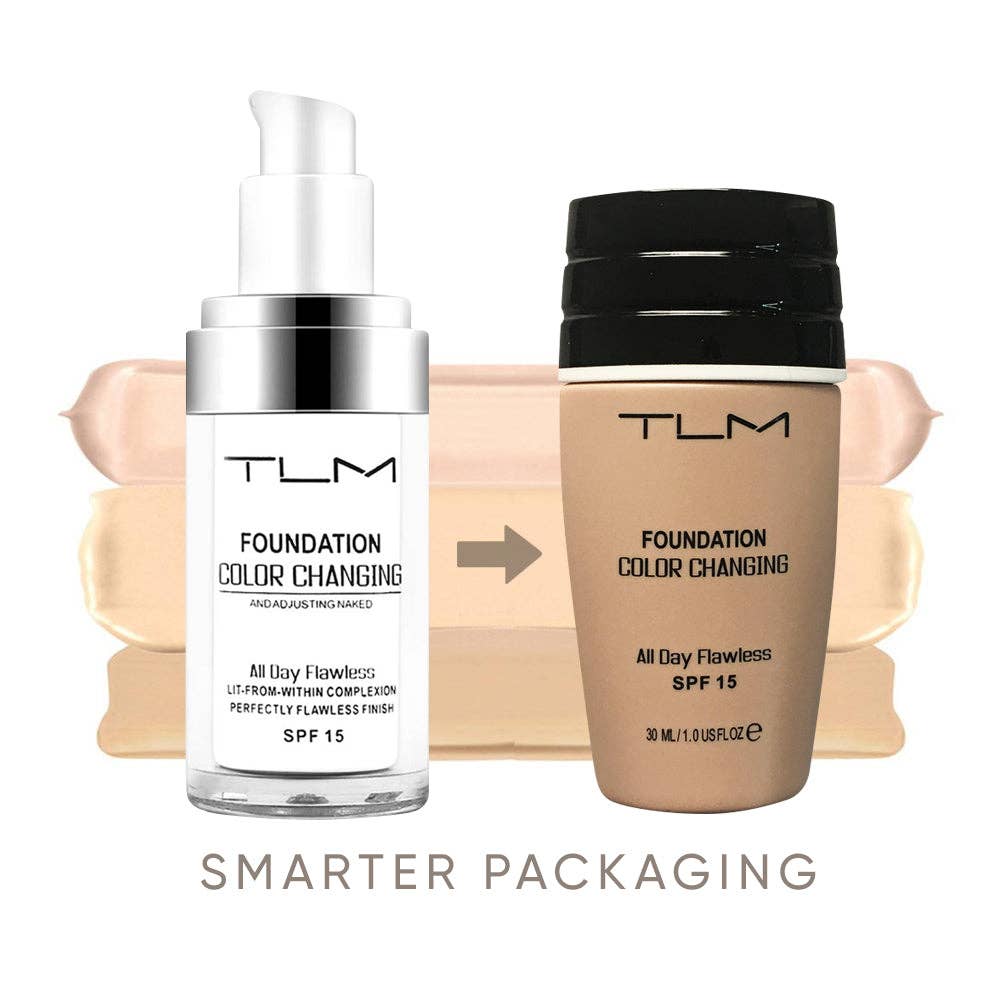 Tlm™ Color Changing Foundation - Smart Packaging Nak Health and Beauty