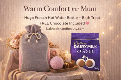 Cozy Comfort bundle( Hwb,bath bomb,free chocs) Nak Health and Beauty