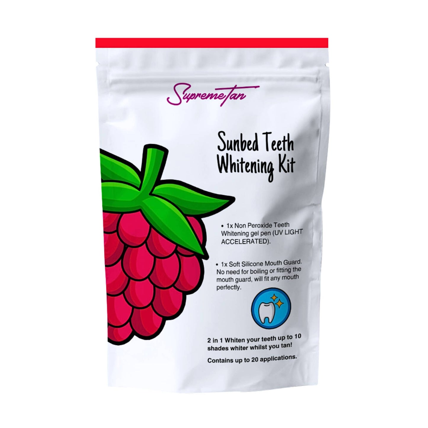 Supreme Tan Sunbed Teeth Whitening Kit Nak Health and Beauty