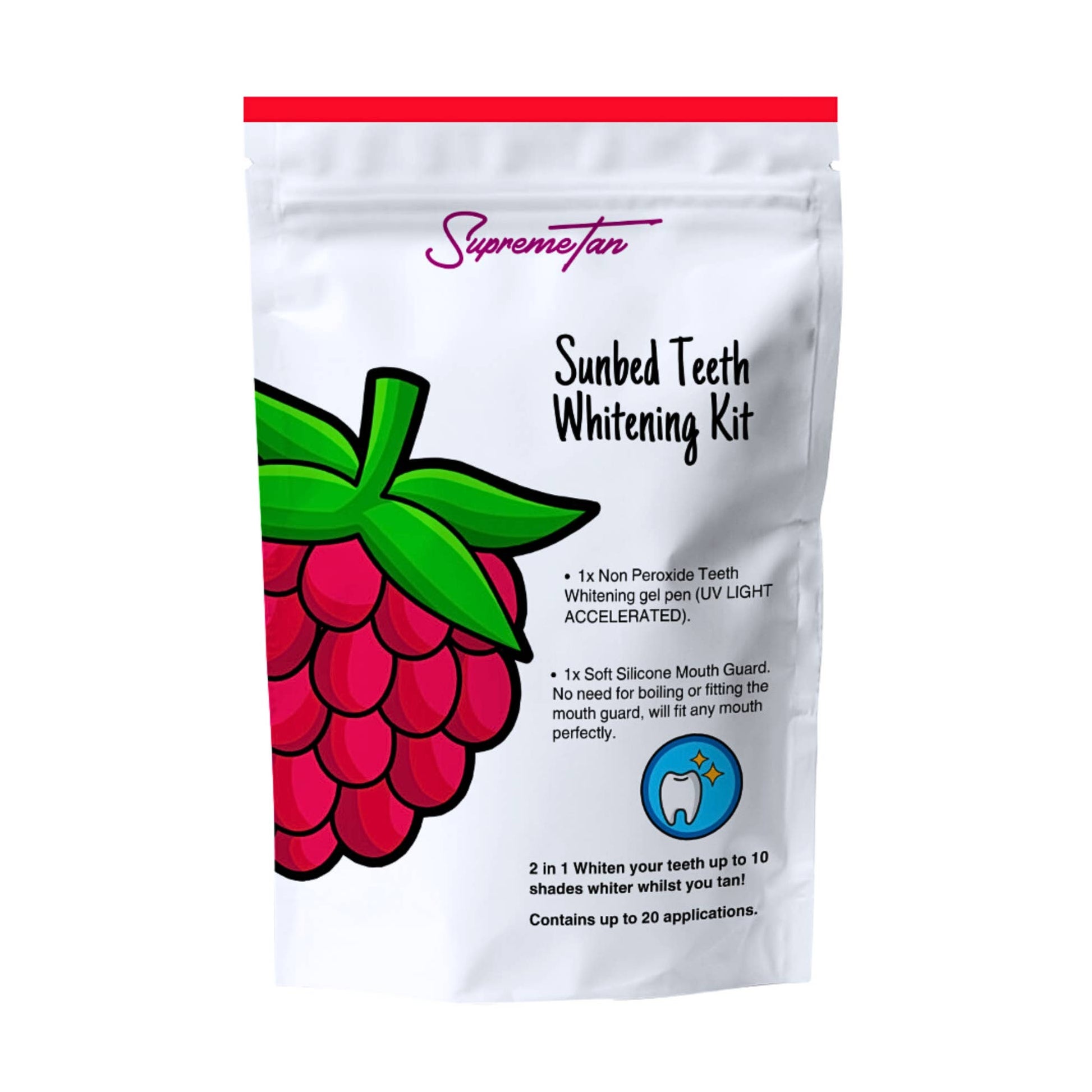 Supreme Tan Sunbed Teeth Whitening Kit Nak Health and Beauty