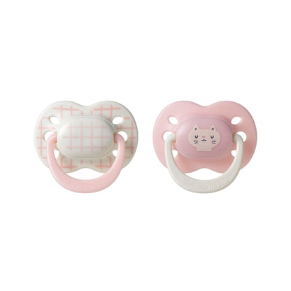 2X 0-6M ULTIMATE FIT SOOTHER GIRL DECORATED Nak Health and Beauty