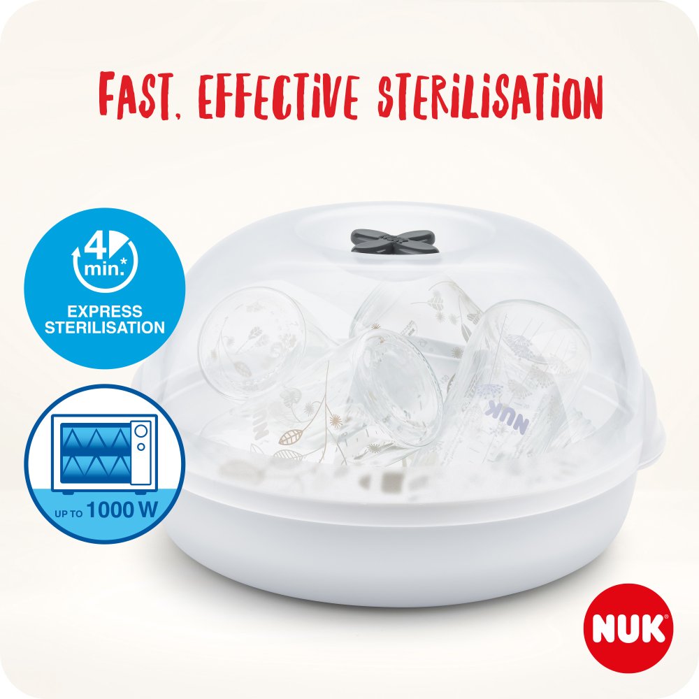 Nuk MICRO EXPRESS PLUS STERILISER Nak Health and Beauty