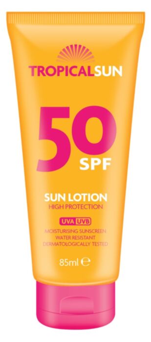 *New* Aloha Tropical Sun SPF 50 Lotion 85ml Nak Health and Beauty