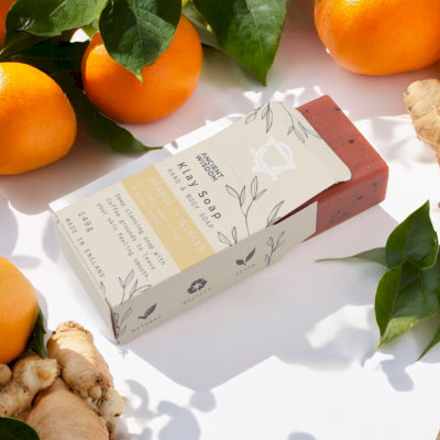 Klay Soap - Orange and Ginger Nak Health and Beauty