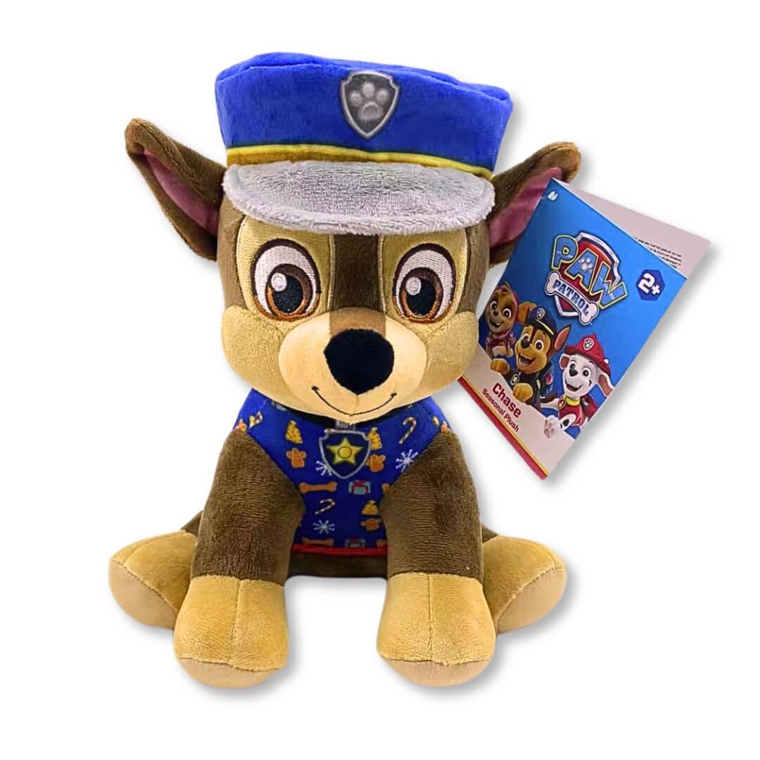 Paw Patrol Chase 25cm Medium Sitting Plush Nak Health and Beauty