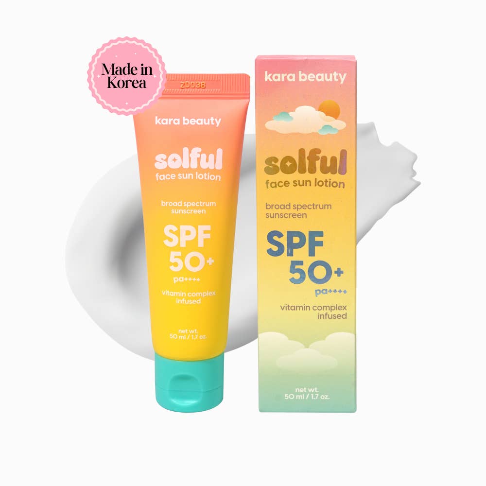 Solful Sun Lotion - Korean Skincare Sunscreen Spf50+ Nak Health and Beauty