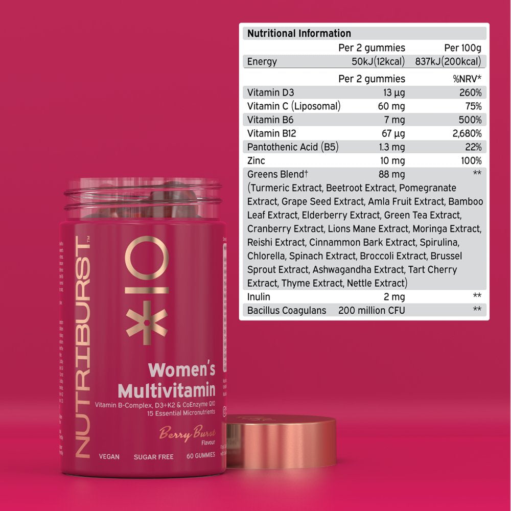 WOMEN'S MULTIVITAMIN 60S Nak Health and Beauty
