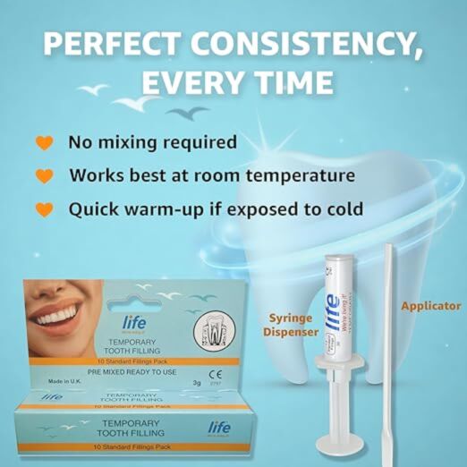 Life Healthcare: Temporary Tooth Filling Nak Health and Beauty