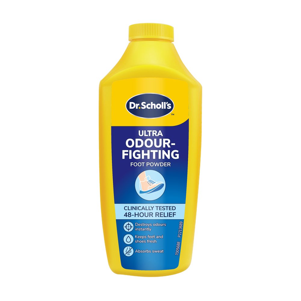 DR SCHOLL'S ODOUR X FIGHTING POWDER 85G Nak Health and Beauty