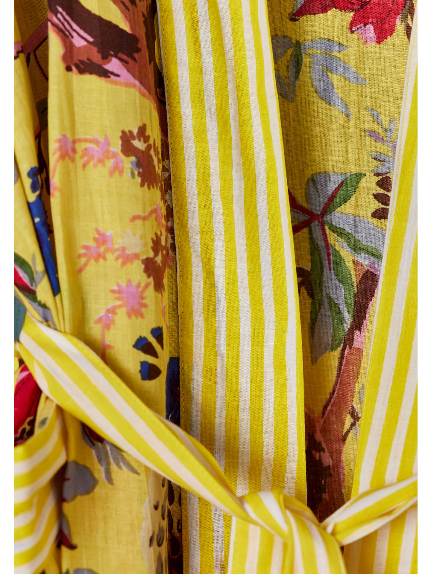 Bird of Paradise Dressing Gown - Yellow Small/Medium Nak Health and Beauty