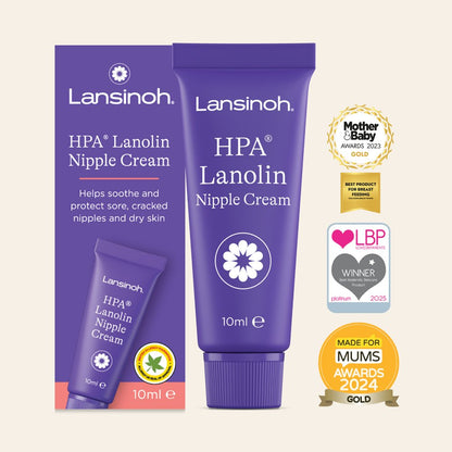 HPA LANOLIN NIPPLE CREAM 10ML Nak Health and Beauty